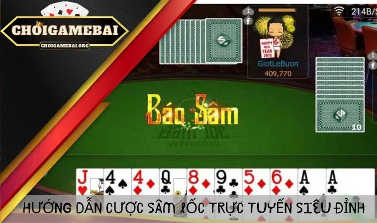 Hướng dẫn cược Sâm Lốc trực tuyến siêu đỉnh Hướng dẫn cược Sâm Lốc trực tuyến siêu đỉnh