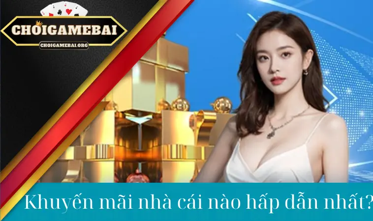 Khuyến mãi nhà cái nào hấp dẫn nhất? Khuyến mãi nhà cái nào hấp dẫn nhất?